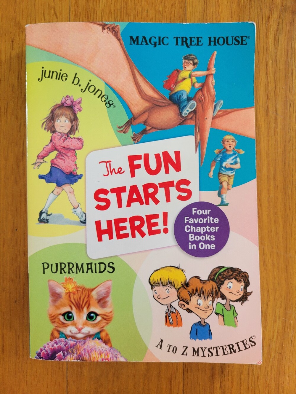 Book: The Fun Starts Here - Four In One Chapter Book
